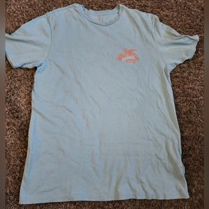 Vans Market "Home Grown" Blue Slim Fit Graphic Shirt XL